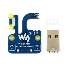 Адаптер Waveshare Pi Zero USB, дополнительный разъем для Raspberry Pi Zero/Zero W/Zero WH, подключите к компьютеру usb-порт 2024 - купить недорого