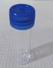 100pcs/lot 25ml Plastic vials Screw Cover Clear Plastic bottle with scale Round Shape Urine Test Cups Urine specimen bottle 2024 - buy cheap