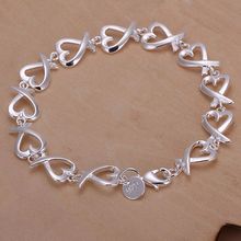 925 jewelry silver plated bracelet, 925 jewelry jewelry Seatangle Bracelet H177 2024 - buy cheap