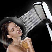 300 Holes High Pressure Rainfall Shower Head ABS Square Water Saving Filter Spray Nozzle Hand Shower Water Booster Shower Head 2024 - buy cheap