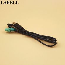 LARBLL AUX Adapter USB Male Head 4 Pin Wire Harness Cable For VW Golf Jetta MK4 Passat Bora Rabbit Tiguan 2024 - buy cheap