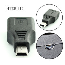 Переходник с Mini USB 2,0 A «мама» на Micro / Mini USB B 5-контактный «папа» хост-адаптер OTG до 480 Мбит/с черный 2024 - купить недорого