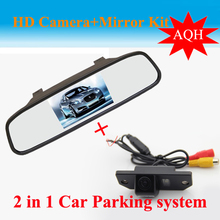 Auto Parking Assistance 2 in 1 4.3" inch Digital LCD Mirror Car Parking r+ Car Parking Rear view Camera For Ford- Focus 2 sedan 2024 - buy cheap