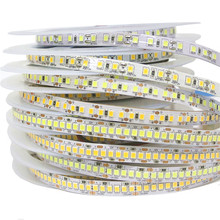 LED Strip Light 120/180/240 LEDs/m SMD 2835 White Warm White LED Strip 12V 24V Not Waterproof IP30 Flexible Tape Rope Strip 5m 2024 - buy cheap