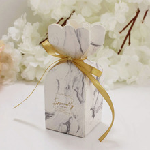 Cajas de Regalo con diseño de flores, caja de papel para dulces, recuerdos para fiesta, regalo, suministros para eventos y fiestas 2024 - compra barato