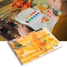 A3 Pastel Paper Pad Watercolor Paper Sketchbook Notepad Diary Notebook for Painting Drawing 2024 - buy cheap