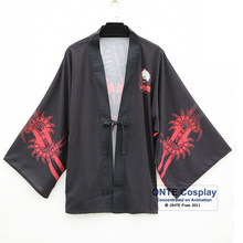 Tokyo Ghoul Bathrobes Chiffon Pajamas Cloaks Kaneki Ken Sharingan Cosplay Costumes Unisex Fancy Kimono Coat Clothes 2024 - buy cheap