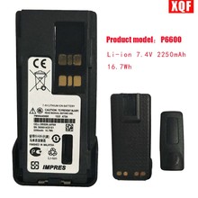 Li-ion 7.4V 2250mAh 16.7Wh Battery For Motorola walkie talkie XiR P6600 XPR3500 XPR3300 P6620 DP2600 DE570 Radio With belt clip 2024 - buy cheap