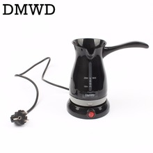 DMWD Automatic Stovetop Turkey Coffee Maker electric Mocha Espresso Latte kettle Cappuccino Milk foam Coffee Boiling Pot EU plug 2024 - buy cheap