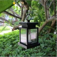 ABS IP44 outdoor led solar candle lamp ,ancient and classical wire free 0.1W light sensor auto control waterproof garden light 2024 - buy cheap