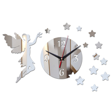 top sale diy wall clock clocks Acrylic mirror stickers modern home decor sofa background sticker Single Face 2024 - buy cheap