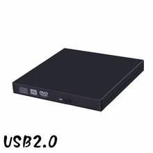 Unidad óptica externa USB 2,0, doble capa, 8X, DVD, RAM, RW, DL, quemador, 24X, CD-R, escritor, negro, para Dell, Sony, Toshiba, portátil, nuevo 2024 - compra barato