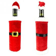 Funda para botella de vino para de Año Nuevo, cubierta para botella, suministro de Navidad, Decoración de mesa de fiesta, 7ZHH087 2024 - compra barato