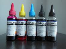 5X100ml refill dye ink for Canon desktop printers PGI 125 CLI 126 225 226 325 326 425 426 525 526 2024 - buy cheap