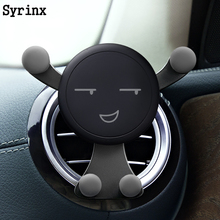 Holder For Phone In Car Mobile Gravity Air Vent Monut Stand For iPhone X Xiaomi No Magnetic Smartphone Auto Smile Face Support 2024 - buy cheap