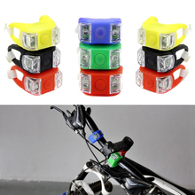 Bicycle Safety Warning Light Silicone Bike Light Bicycle Cycling Head Front Rear Wheel LED Flash Light Lamp Bicycle Light#224609 2024 - buy cheap