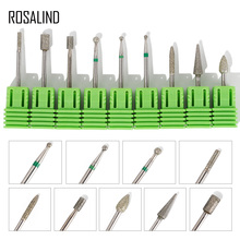ROSALIND Diamond Nail Manicure Drill Milling Nail Cutter Electric Nail Drill Bit Removing Machine Nail Art Pedicure Tools 2024 - buy cheap