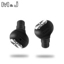 M & J-auriculares inalámbricos TWS con Bluetooth, cascos con micrófono, sonido estéreo de graves profundos, deportivos, para Samsung y Iphone 2024 - compra barato