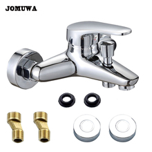 High Quality 1 Set Classic Style Single Handle Solid Brass Bathroom Shower Faucet Bathtub Tap Cold and Hot Water Mixer 2024 - buy cheap