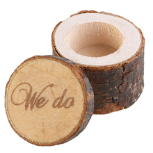 Wedding Ring Box, Bearer,Rustic Ring Box,Wooden Printed We Do 2024 - buy cheap