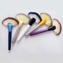 Wholesale Fan shape Makeup brush Big Size Single Loose Powder Concealer Blending Foundation Brush Cosmetic Make up Brush Tool 2024 - buy cheap