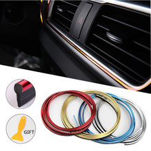 5M Cars Interior Decoration Strips Moulding Trim Dashboard Door Edge Universal For Car Auto Accessories In Car Styling 2024 - buy cheap