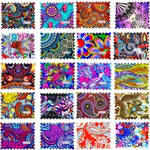 1 Sheet 2022 New Fashion Colorful Full Cover Stamp Nail Sticker Nail Art Water Transfer Decals for DIY Nail Decor 2024 - buy cheap