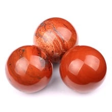 Natural Carved 50mm Tumbled Red Jasper Sphere Polished Ball Healing Crystal Fengshui Ornament with Freeshipping SPH058 2024 - buy cheap