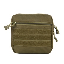 Многофункциональная 1000D Военная тактическая поясная сумка, инструмент для кемпинга, EDC Molle поясная сумка на молнии, аксессуар, прочная поясная сумка 2024 - купить недорого