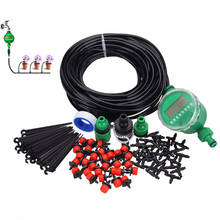 25M DIY Micro Drip Irrigation System Plant Automatic Watering Garden Hose Watering Timer Kits Adjustable Dripper Sprinkler 2024 - buy cheap