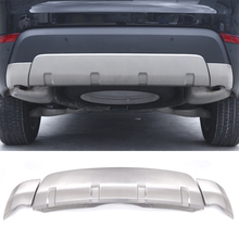 Stainless Steel Car Styling For Land Rover Discovery 5 LR5 2017 2018 Car Front Rear Bumper Protector Guard Skid Plate Cover Trim 2024 - buy cheap