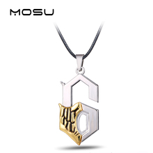 MOSU 12/pcs/lot Hot Anime Bleach Metal Necklace Grimmjow Jeagerjaques Pendant Cosplay Accessories Jewelry can Drop-shipping 2024 - buy cheap