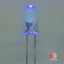 1000/Lot,High Bright LED 5mm UV LEDs beads SUPER BRIGHT Purple water clear 390-400nm Free shipping 2024 - купить недорого