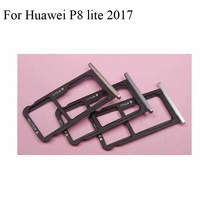 For Huawei P8 lite 2017 P 8 Lite 5.2 inch SIM Card Tray + Micro SD Card Tray Holder Slot Adapter Socket For Huawei P8 lite 2024 - buy cheap