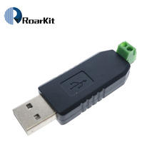 ¡Envío Gratis! Adaptador convertidor de USB-485 USB a RS485, compatible con Win7 XP, Vista, Linux, Mac OS, WinCE5 2024 - compra barato