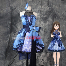 Custom size The Idolm Ster Cinderella girls Shibuya Rin cosplay costume lolita dress Halloween Carnival Anime Expro party cloth 2024 - buy cheap