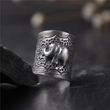 2018 Time-limited Top Fashion Anel Feminino 925 Sterling Elephant Ring Thai Do Old Men And To Restore Ancient Ways Openings 2024 - buy cheap