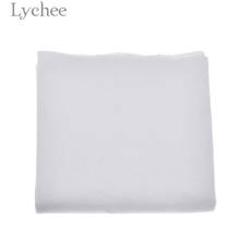 Lychee 280g/180g Single Adhesive Interlining White Wadding Batting Interlining Filler DIY Purse Crafts Lining Supplies 2024 - buy cheap