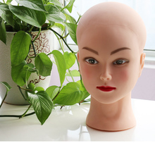 Frete grátis!! Cabeça de manequim para mulheres, boneco feminino com peruca, peruca de pvc, modelo de cabeça para manequim 2024 - compre barato