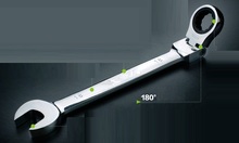 Cabeça flexível ratchet wrench spanner 10MM--15MM industrial grau cabeça giratória de 180 graus, caminhão auto ferramenta de reparação 2024 - compre barato