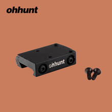 Ohhunt-suporte de trilho rmr para rifle de caça, base de montagem rígida em miniatura, reflexo vermelho, ponto picatinny e baixo para rifle de caça 2024 - compre barato