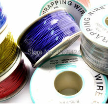 High quality electrical Wire Wrapping Wire Wrap 10 Colors Single strand copper AWG30 Cable OK Wire PCB Wire 2024 - buy cheap