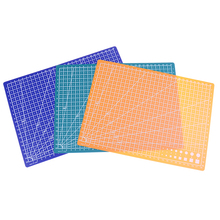 30*22cm linhas de grade a4 esteira de corte auto cura cartão artesanal tecido couro placa de papel 2024 - compre barato