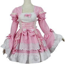 brdwn Princess Dress Lolita Cosplay Dress Rode Evening Dress Gown Dinner Coat Skirt Maid Costume 2024 - buy cheap