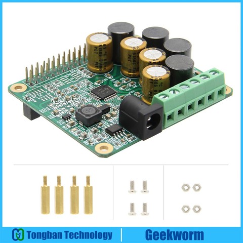 Raspberry Pi Amplifier HIFI AMP Expansion Board Audio Module Compatible w/ Raspberry Pi 4 Model B/ Pi 3 Model B+/3B/2B/B+ 2022 - купить недорого