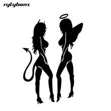 rylybons 1Pcs Body Car Sticker Anime Angels And Demons Personalized Car Stickers and Decals Motorcycle Car-styling Accessories 2024 - buy cheap