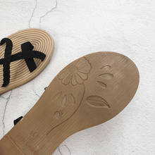 Summer Flat Sandals Women 2019 Clip Toe Gladiator Sandals Women Cross Strap Sandalias Mujer Beach Shoes Size 35-40 2024 - buy cheap
