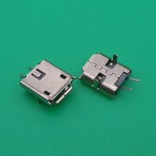 1PCS Micro USB 2pin B type Female Connector For Mobile Phone Micro USB Jack Connector 2 pin Charging Socket 2024 - купить недорого