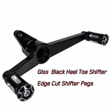 Gloss Black Heel Toe Shifter&Pegs For Harley 2004-2013 2014 2015 2016 2017 2018 2019 2020 Sportster 883 1200 48 Models 2024 - buy cheap