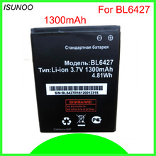 ISUNOO Brand New BL6427 1300mAh Replacement Battery For Fly FS407 STRATUS 6 phone battery replacement 2024 - buy cheap